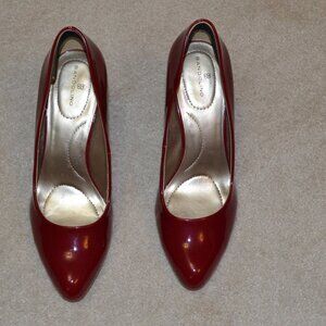 Bandolino- Candy apple red high heels
